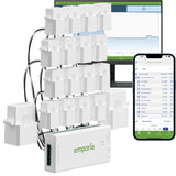 Emporia Vue: Energy Monitor with 16 Sensors (Gen 3) Carton of 8