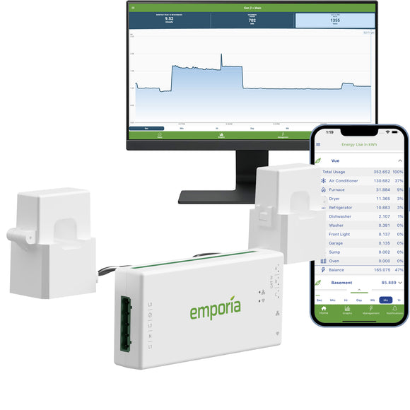 Emporia Vue: Energy Monitor Whole Home (Gen 3) SAMPLE