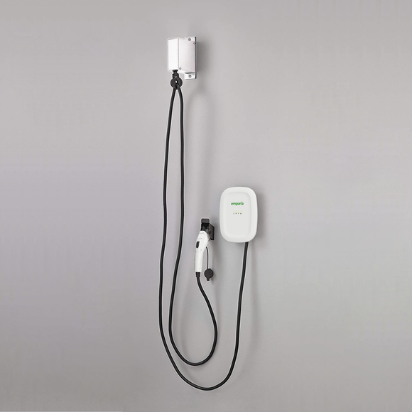 Indoor Wall-Mounted Cable Retractor for Emporia EV Charger